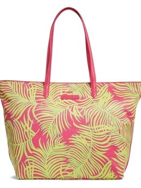Vera Bradley Palm Fronds Large Tote Bag